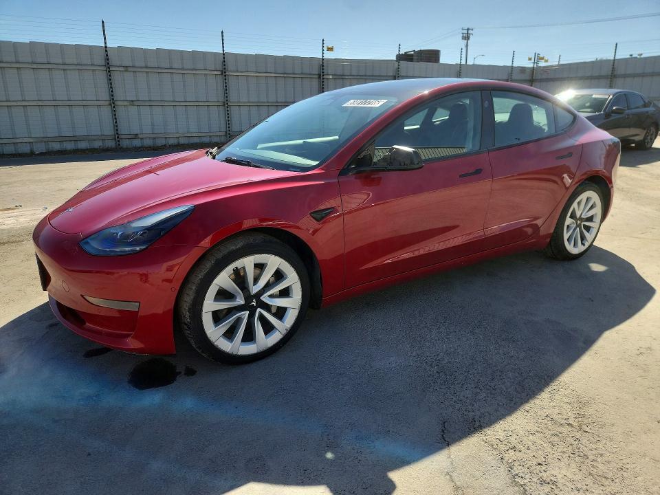 Aukcja sprzedaży 2022 Tesla Model 3, vin: 5YJ3E1EA4NF303880, numer aukcji: 69817716