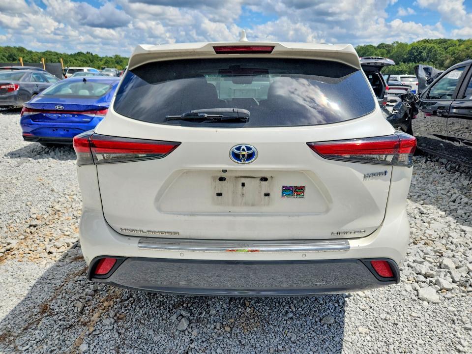 68603536 :رقم المزاد ، 5TDXBRCH8MS520416 vin ، 2021 Toyota Highlander Hybrid مزاد بيع