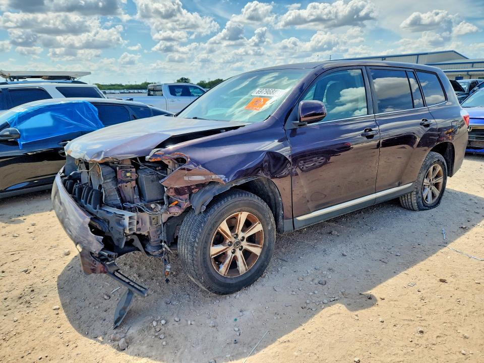 Продажа на аукционе авто 2013 Toyota Highlander, vin: 5TDZA3EH3DS036188, номер лота: 69796886