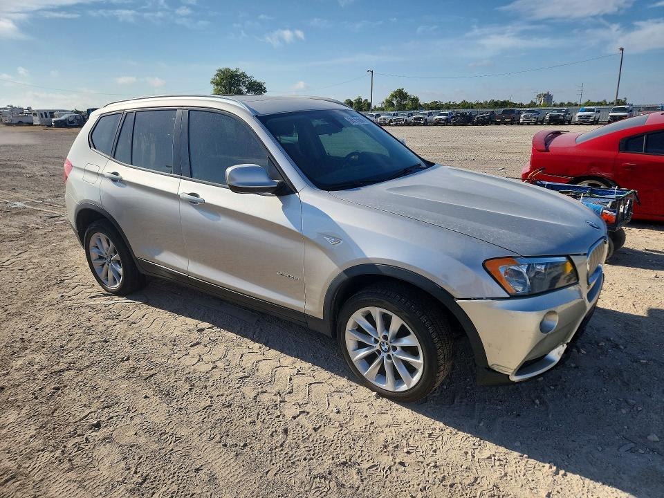 2013 Bmw X3 მანქანა იყიდება აუქციონზე, vin: 5UXWX9C59D0A24788, აუქციონის ნომერი: 68575696