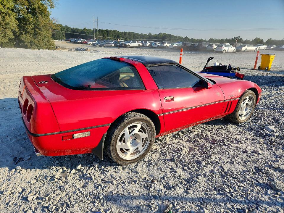 67178166 :رقم المزاد ، 1G1YZ23J4L5802351 vin ، 1990 Chevrolet Corvette مزاد بيع