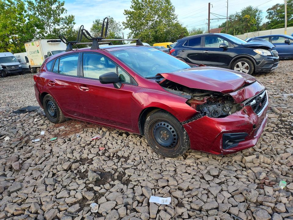 2019 Subaru Impreza მანქანა იყიდება აუქციონზე, vin: 4S3GTAA65K3724945, აუქციონის ნომერი: 70512316