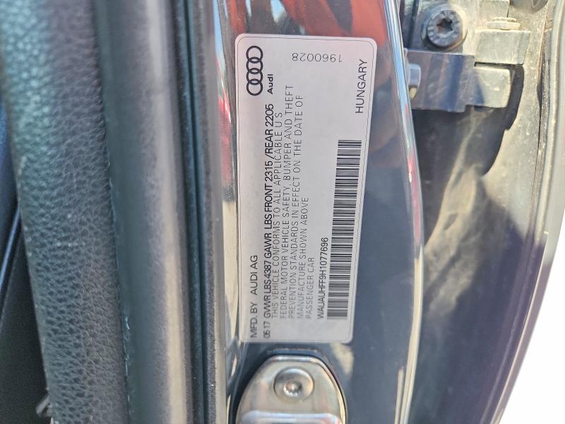 Aukcja sprzedaży 2017 Audi A3, vin: WAUAUHFF9H1077696, numer aukcji: 67078246
