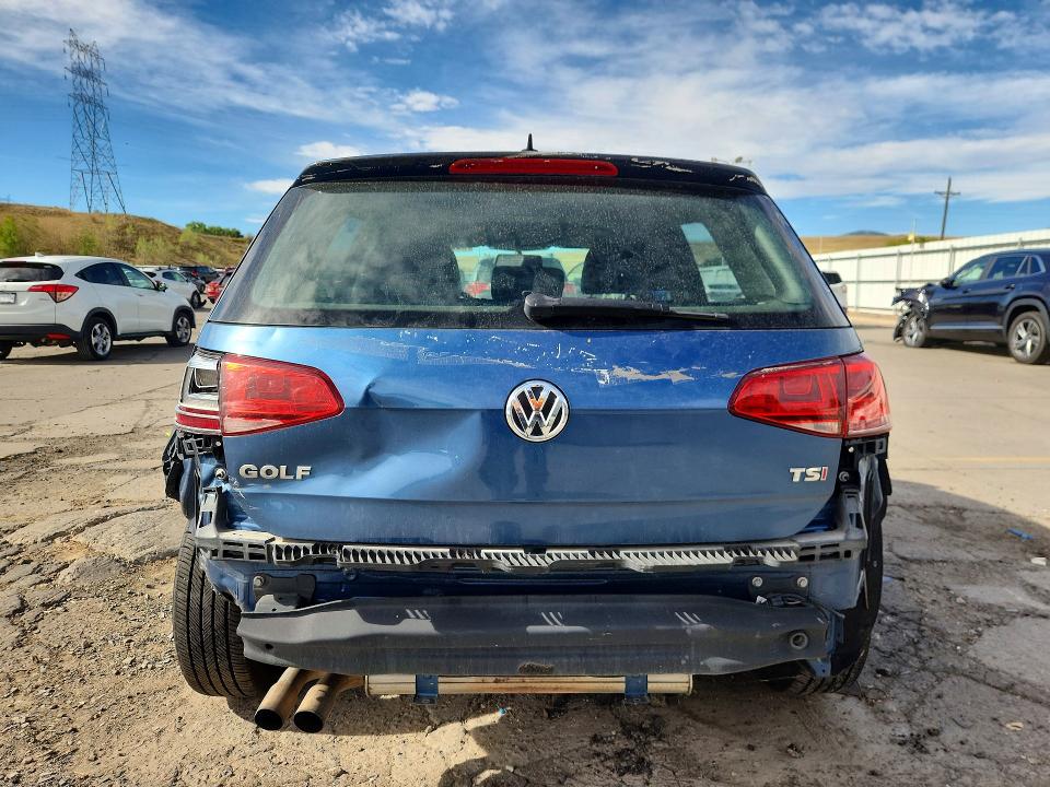 2015 Volkswagen Golf მანქანა იყიდება აუქციონზე, vin: 3VW217AU3FM052967, აუქციონის ნომერი: 68650096