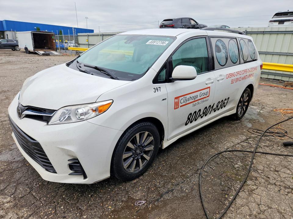 Aukcja sprzedaży 2018 Toyota Sienna, vin: 5TDJZ3DC0JS204859, numer aukcji: 69912796