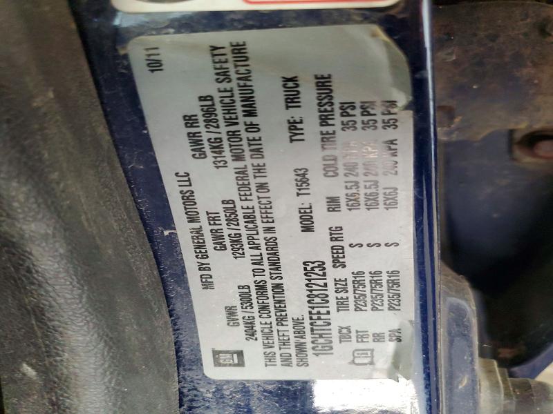 Продаж на аукціоні авто 2012 Chevrolet Colorado, vin: 1GCHTCFE1C8121253, номер лоту: 70673276