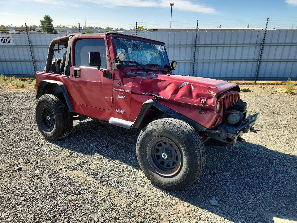 Aukcja sprzedaży 1999 Jeep Wrangler / Tj, vin: 1J4FY19S8XP454294, numer aukcji: 68610566