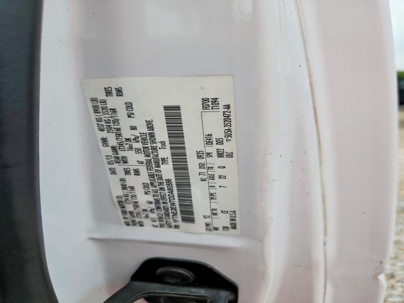 66228646 :رقم المزاد ، 1FTNE2EW7DDA80556 vin ، 2013 Ford E250 مزاد بيع
