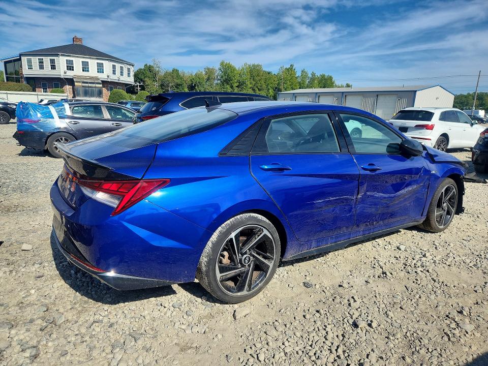 Продажа на аукционе авто 2023 Hyundai Elantra, vin: KMHLR4AF7PU478993, номер лота: 68752396