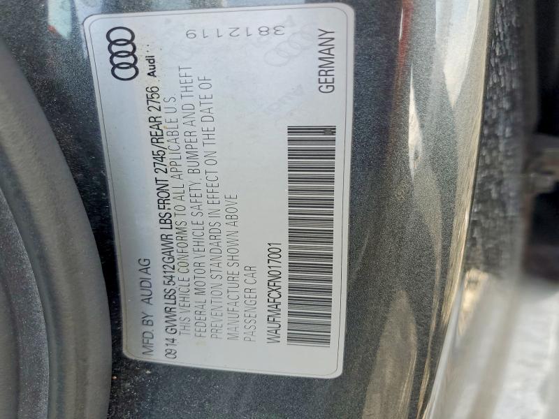 Aukcja sprzedaży 2015 Audi A6, vin: WAUFMAFCXFN017001, numer aukcji: 67457666