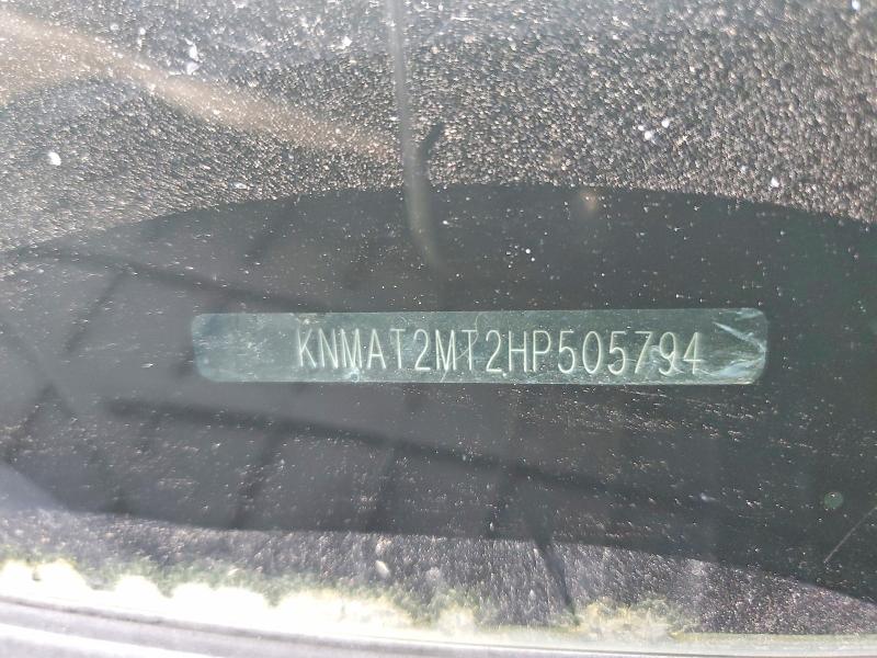 68893826 :رقم المزاد ، KNMAT2MT2HP505794 vin ، 2017 Nissan Rogue مزاد بيع
