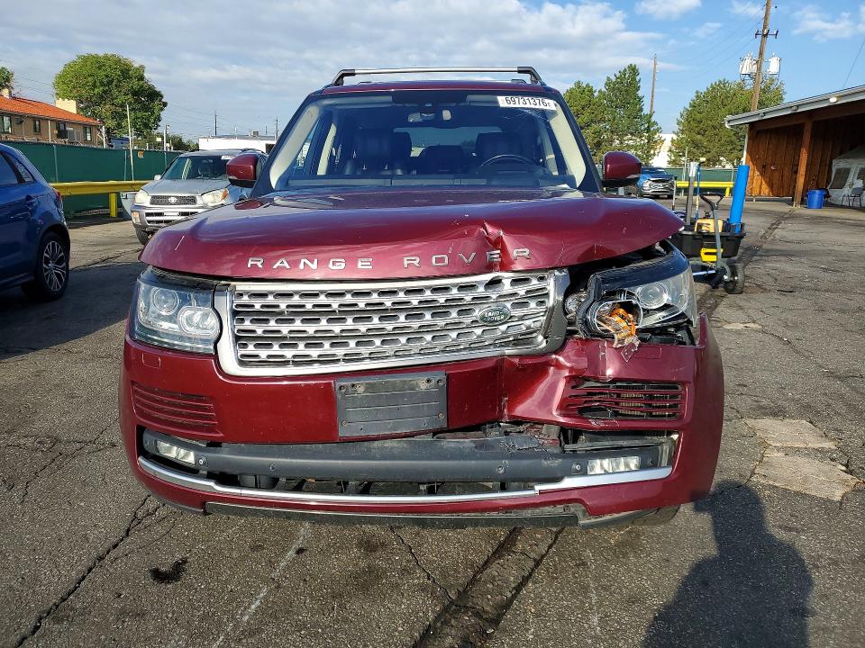 69731376 :رقم المزاد ، SALGS2VF0FA179282 vin ، 2015 Land Rover Range Rover مزاد بيع