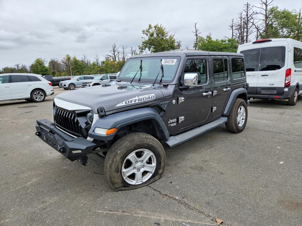 Aukcja sprzedaży 2020 Jeep Wrangler Unlimited, vin: 1C4HJXDN0LW105864, numer aukcji: 70840786