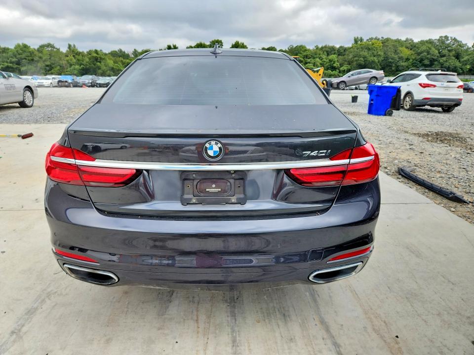 2016 Bmw 740 მანქანა იყიდება აუქციონზე, vin: WBA7E2C58GG548183, აუქციონის ნომერი: 67932696