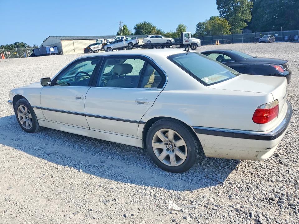 2001 Bmw 740 მანქანა იყიდება აუქციონზე, vin: WBAGH83491DP19694, აუქციონის ნომერი: 67425026