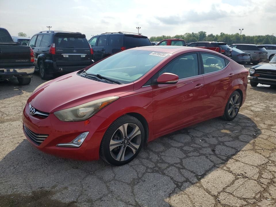 69795436 :رقم المزاد ، KMHDH4AHXEU110104 vin ، 2014 Hyundai Elantra مزاد بيع