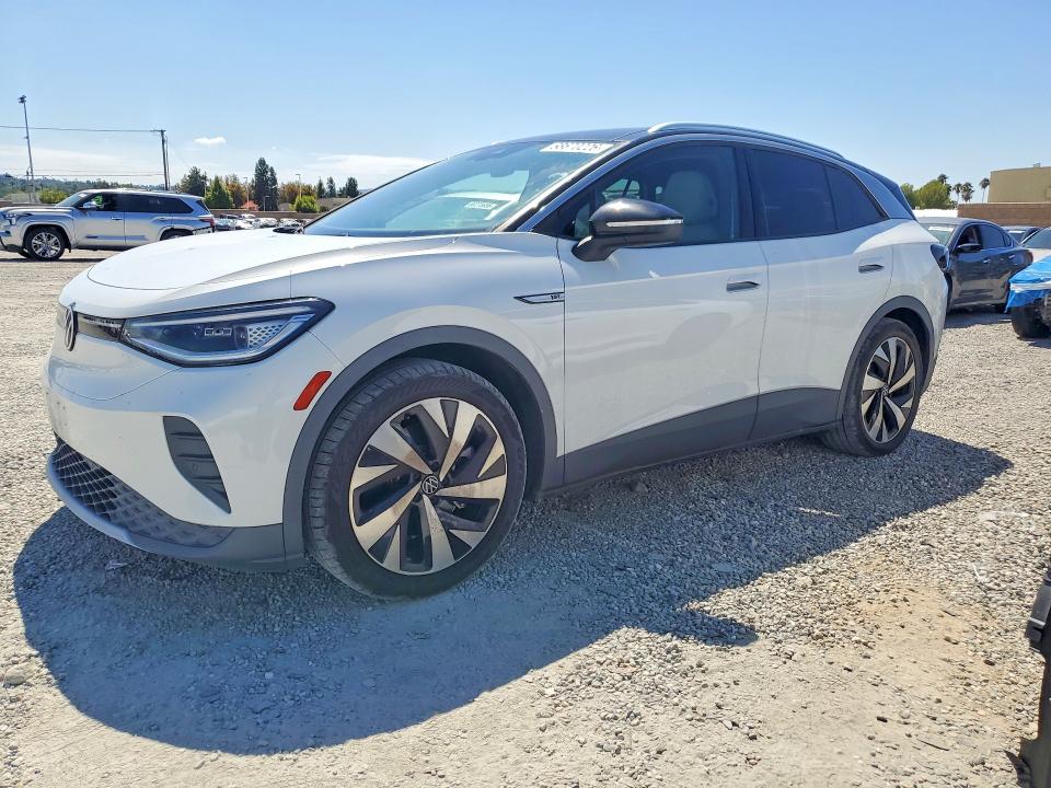 2021 Volkswagen Id.4 მანქანა იყიდება აუქციონზე, vin: WVGDMPE28MP007201, აუქციონის ნომერი: 68670226