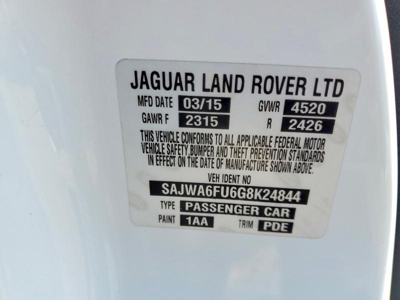 Продаж на аукціоні авто 2016 Jaguar F-type, vin: SAJWA6FU6G8K24844, номер лоту: 69710146