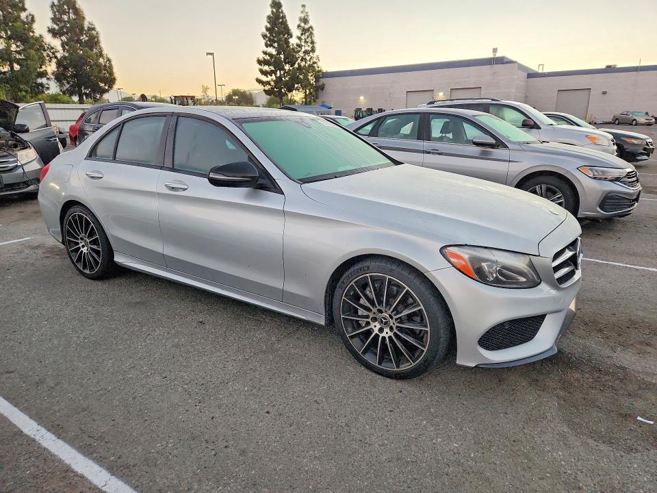2018 Mercedes-benz C მანქანა იყიდება აუქციონზე, vin: WDDWF4JB6JR420946, აუქციონის ნომერი: 67325496
