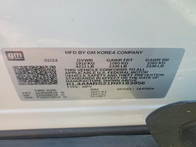 Продаж на аукціоні авто 2024 Buick Encore Gx, vin: KL4AMBS21RB183956, номер лоту: 66319746
