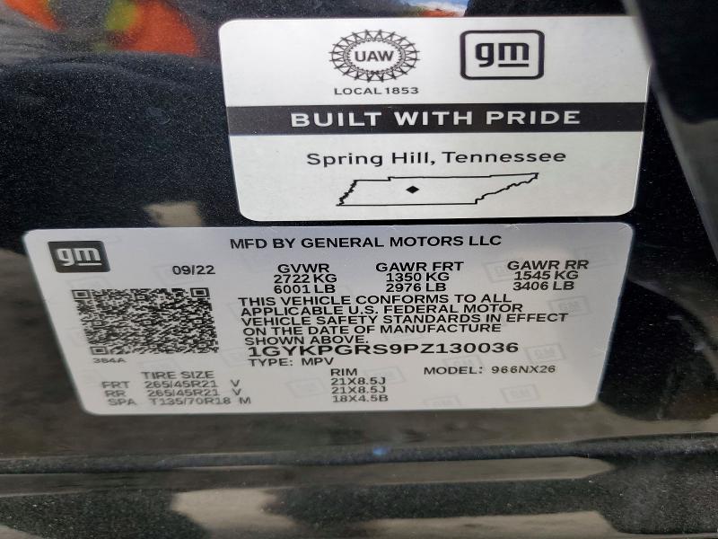 Aukcja sprzedaży 2023 Cadillac Xt6, vin: 1GYKPGRS9PZ130036, numer aukcji: 67278816