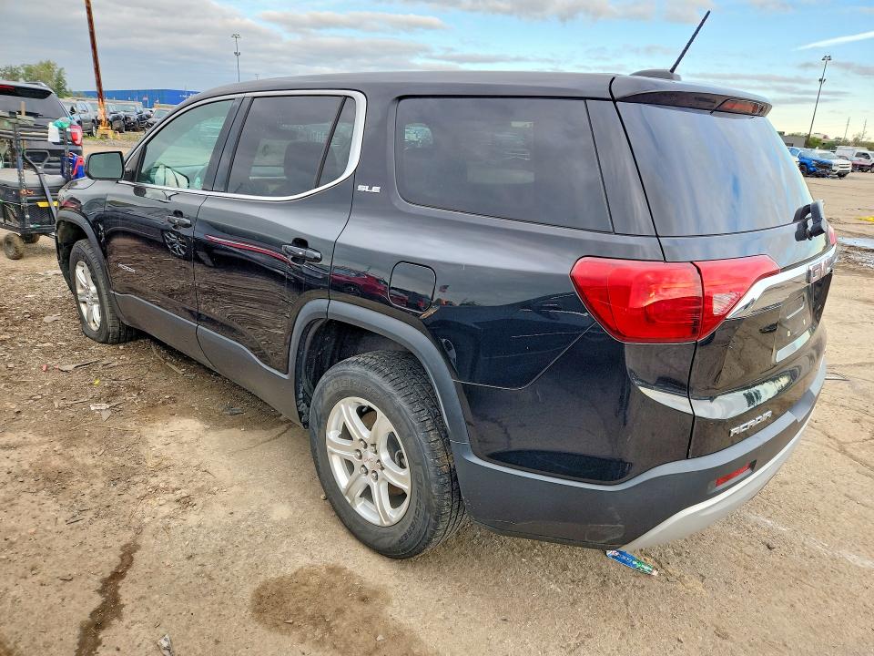 70169406 :رقم المزاد ، 1GKKNRLA6KZ203853 vin ، 2019 Gmc Acadia مزاد بيع