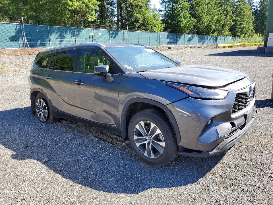 Aukcja sprzedaży 2024 Toyota Highlander Hybrid, vin: 5TDKBRCH7RS631203, numer aukcji: 68093926