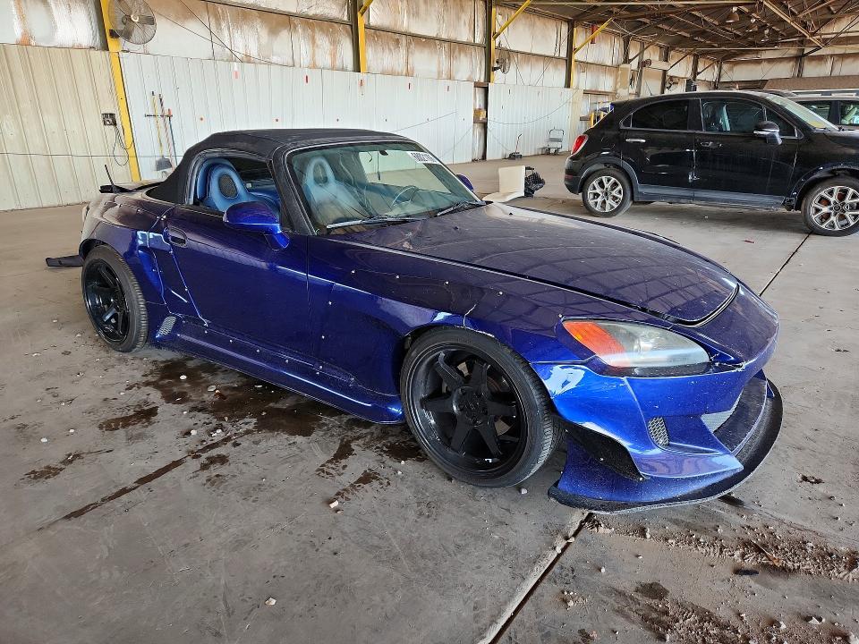 2003 Honda S2000 მანქანა იყიდება აუქციონზე, vin: JHMAP11453T000598, აუქციონის ნომერი: 68021166
