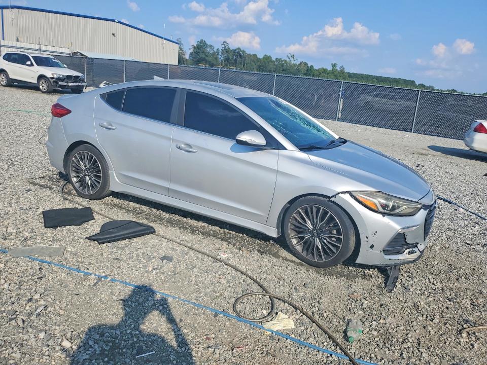 2018 Hyundai Elantra მანქანა იყიდება აუქციონზე, vin: KMHD04LB8JU535461, აუქციონის ნომერი: 67713986