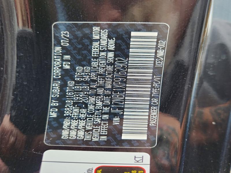 70216096 :رقم المزاد ، JF1ZNBE1XP9762902 vin ، 2023 Toyota Gr 86 مزاد بيع