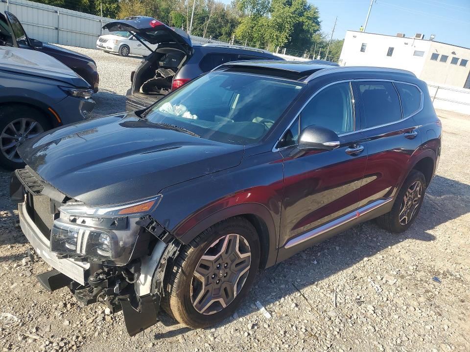 2021 Hyundai Santa Fe მანქანა იყიდება აუქციონზე, vin: 5NMS44AL5MH319087, აუქციონის ნომერი: 69095396