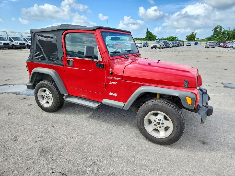 Auction sale of the 2002 Jeep Wrangler / Tj, vin: 1J4FA49S22P772801, lot number: 68685966