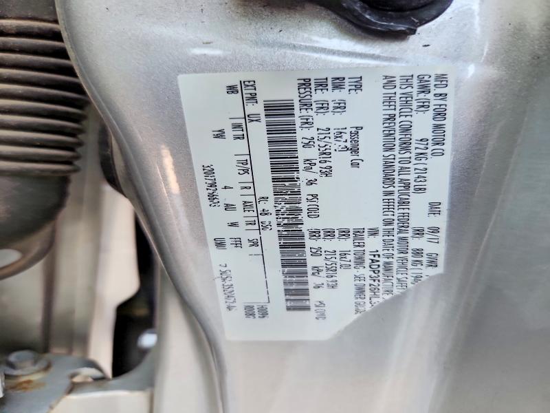 Продажа на аукционе авто 2017 Ford Focus, vin: 1FADP3F26HL341278, номер лота: 68295536