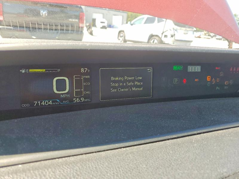 2022 Toyota Prius მანქანა იყიდება აუქციონზე, vin: JTDKAMFUXN3180360, აუქციონის ნომერი: 69487496