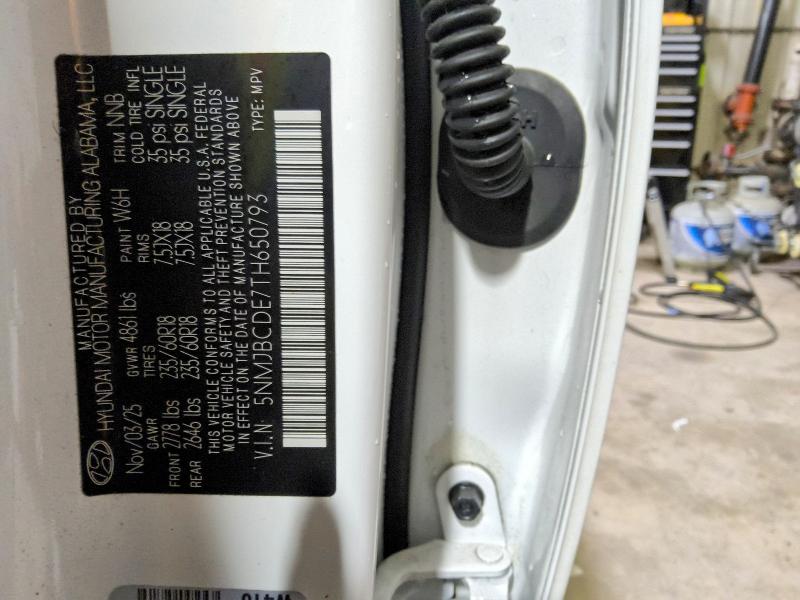 Продаж на аукціоні авто 2026 Hyundai Tucson, vin: 5NMJBCDE7TH650793, номер лоту: 69790696