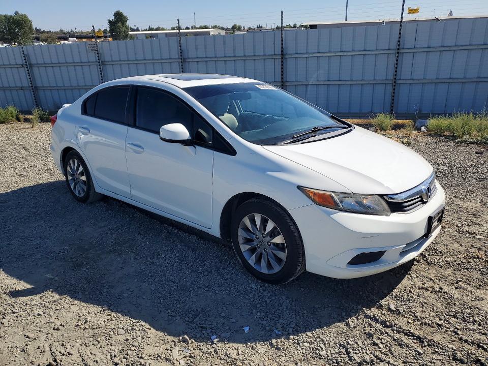 70913516 :رقم المزاد ، 19XFB2F82CE345121 vin ، 2012 Honda Civic مزاد بيع