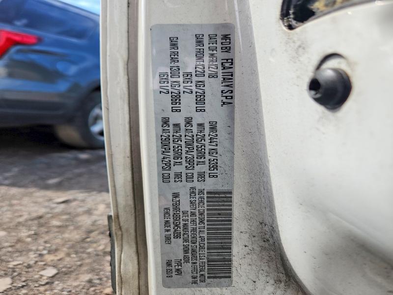 2019 Ram Promaster City მანქანა იყიდება აუქციონზე, vin: ZFBHRFAB6K6M54896, აუქციონის ნომერი: 69872126