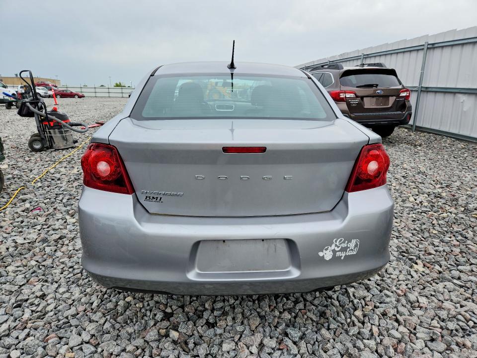 69181316 :رقم المزاد ، 1C3CDZAB3DN725031 vin ، 2013 Dodge Avenger مزاد بيع