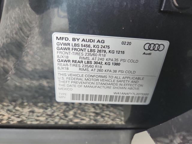Aukcja sprzedaży 2020 Audi Q5, vin: WA1ANAFY7L2073300, numer aukcji: 67790656
