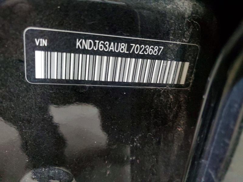 66697376 :رقم المزاد ، KNDJ63AU8L7023687 vin ، 2020 Kia Soul مزاد بيع