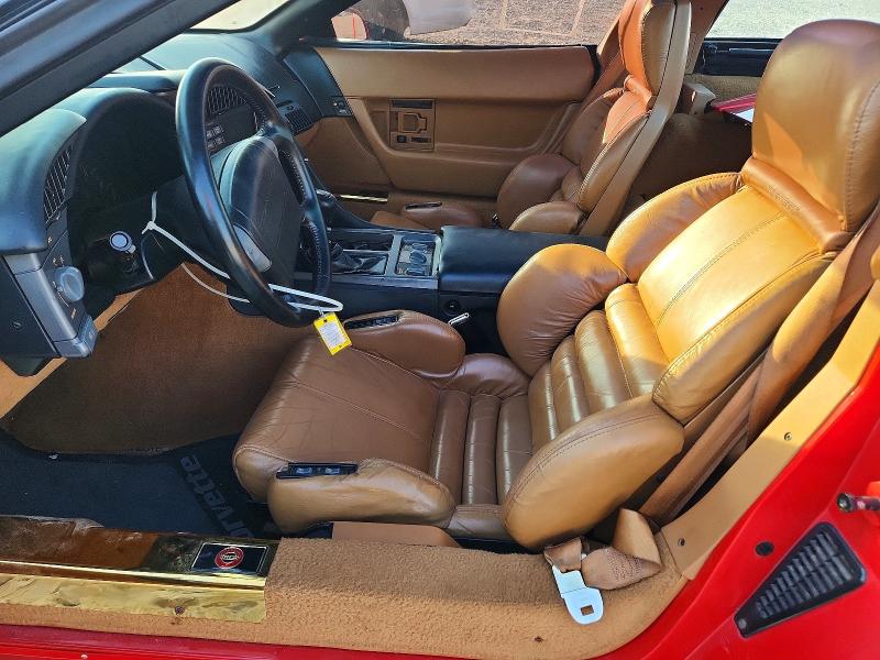 67178166 :رقم المزاد ، 1G1YZ23J4L5802351 vin ، 1990 Chevrolet Corvette مزاد بيع