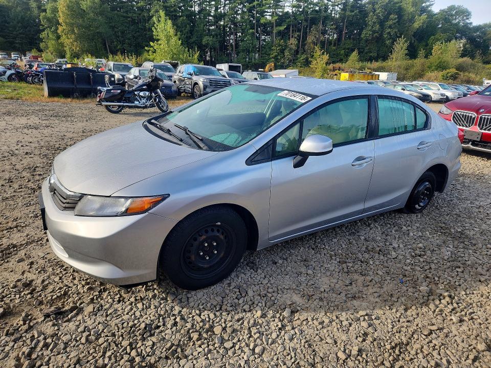 2012 Honda Civic მანქანა იყიდება აუქციონზე, vin: 2HGFB2F54CH597674, აუქციონის ნომერი: 70184116