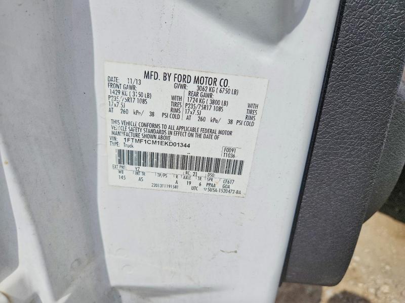 Продажа на аукционе авто 2014 Ford F150, vin: 1FTMF1CM1EKD01344, номер лота: 70024026