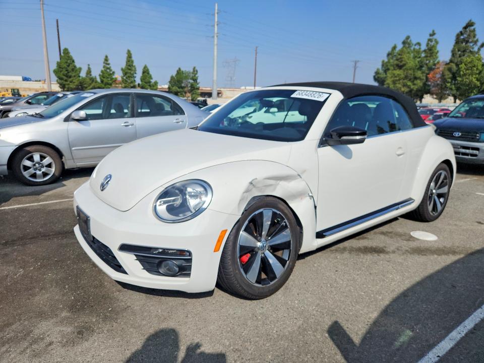 2013 Volkswagen Beetle მანქანა იყიდება აუქციონზე, vin: 3VW7T7AT3DM820631, აუქციონის ნომერი: 68348826