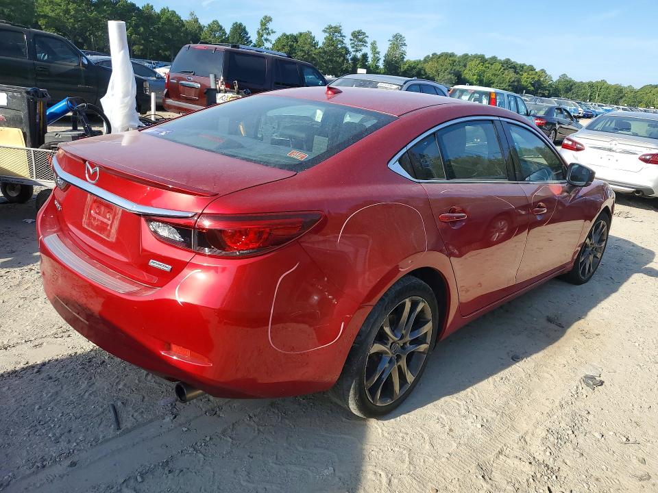 2017 Mazda 6 მანქანა იყიდება აუქციონზე, vin: JM1GL1X56H1134546, აუქციონის ნომერი: 67836066
