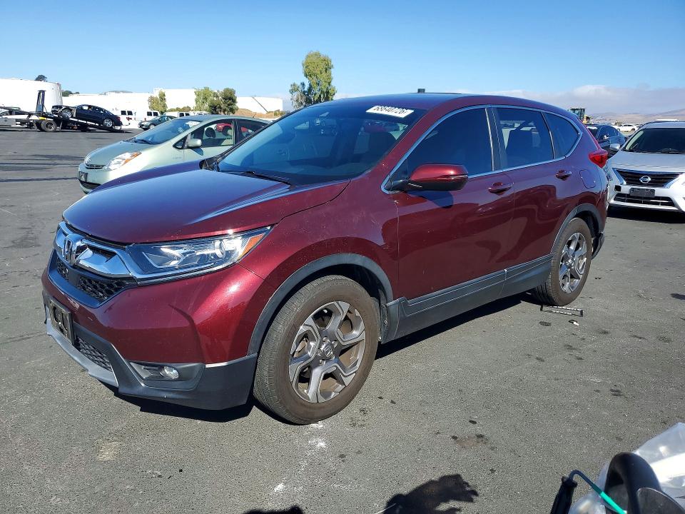 2018 Honda Cr-v მანქანა იყიდება აუქციონზე, vin: 7FARW1H84JE023570, აუქციონის ნომერი: 68640726
