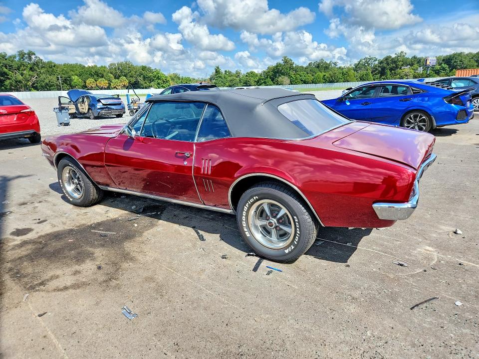 69250016 :رقم المزاد ، 223677U141651 vin ، 1967 Pontiac Firebird 2d مزاد بيع