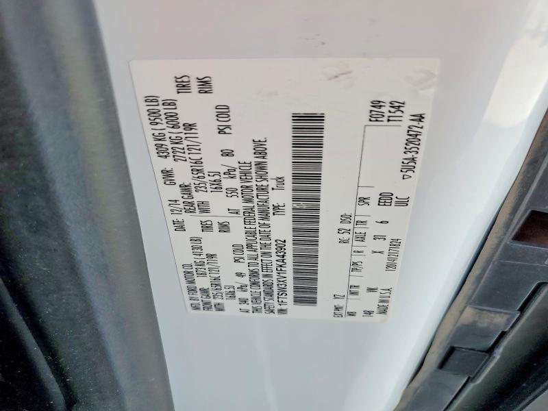 Aukcja sprzedaży 2015 Ford Transit, vin: 1FTSW3XV1FKA43902, numer aukcji: 70108816