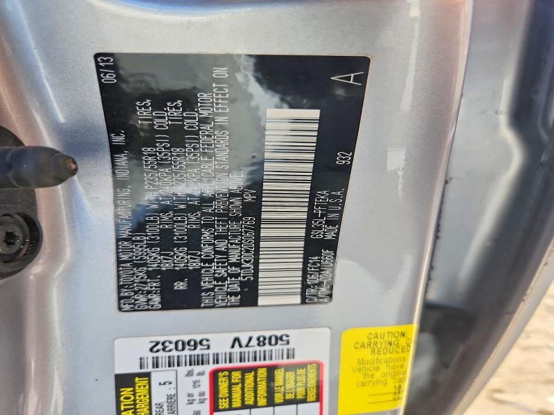 2013 Toyota Sienna მანქანა იყიდება აუქციონზე, vin: 5TDJK3DC2DS067769, აუქციონის ნომერი: 67717716