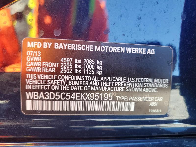 Продаж на аукціоні авто 2014 Bmw 328, vin: WBA3D5C54EKX95195, номер лоту: 67370256